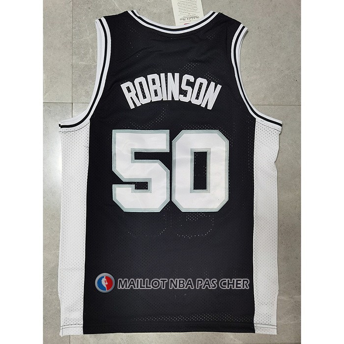 Maillot San Antonio Spurs David Robinson Mitchell & Ness Noir